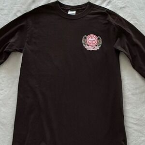 Girlie Girl Psalm 91:4 Shirt Small Brown Long‎ Sleeve Graphic Faith Tee